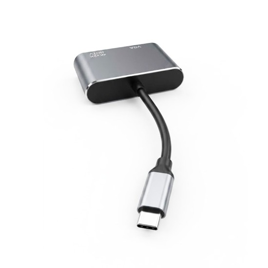 USB-C zu HDMI Konverter, USB-C 3.0 Splitter 3-in-1 Kompatibel, 4K, PD, Schnellladung, Neu