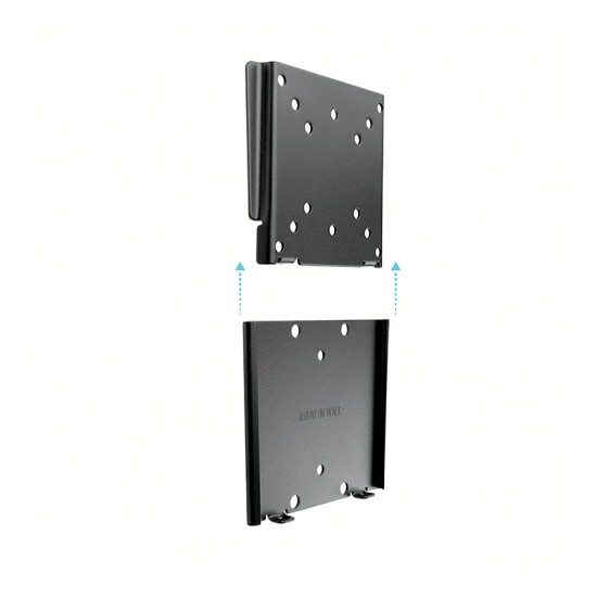 Soporte für Wandmontage TooQ LP1023F-B für Monitor 10" bis 27" VESA Universal