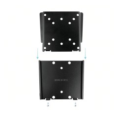 Soporte für Wandmontage TooQ LP1023F-B für Monitor 10" bis 27" VESA Universal