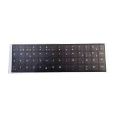 Kit Tastaturaufkleber Spanisch HP · UV-Hintergrund · ANSI und ISO
