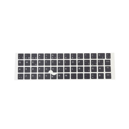 Kit Tastaturaufkleber Spanisch HP · UV-Hintergrund · ANSI und ISO