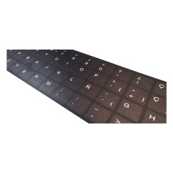 Kit Tastaturaufkleber Spanisch HP · UV-Hintergrund · ANSI und ISO