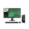 Pack Dell 3060 Micro i5 8500T 16GB SSD 256GB + LCD 27" + Tastatur und kabellose Maus + WiFi