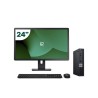 Pack Dell 3060 Micro i5 8500T 8GB SSD 256GB + LCD 24" + Tastatur und kabellose Maus + WiFi