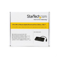 StarTech USB-C-Multiport-Adapter US1GC303APD · 3x USB 3.0 · RJ45