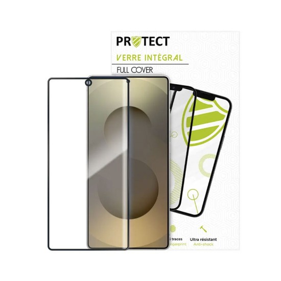 Cristal gehärtet PROTECT Samsung Galaxy S25 Ultra 5D Schwarz Ref 3000000342497