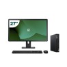 Pack Lenovo M70q Tiny i5 10500T 8GB SSD 256GB + LCD 27" + Tastatur und Maus kabellos + WiFi