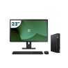 Pack Lenovo M80q Tiny i5 10500T 16GB SSD 256GB + LCD 23" + Tastatur und Maus kabellos + WiFi