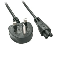 Cable de Strom Schuko auf C5 UK für Laptop