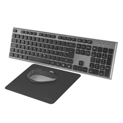 Tacens Zenith Combo Kabellos 3-in-1 Tastatur Maus Mauspad 6ZENITHIT