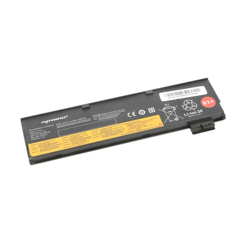 Movano Akku Lenovo ThinkPad T570 | 10,8V (11,1V) 4400 mAh