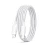 Cable USB-C auf Lightning, geflochten, 1 Meter | Schnellladen für iPhone