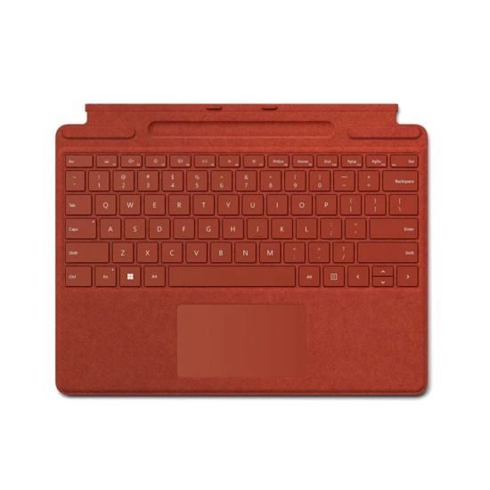 Microsoft Tastatur für Surface Pro X, Pro 8 und Pro 9 Rot