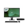 Pack HP 800 G6 Mini i5 10500T 16GB SSD 256GB + LCD 24" + Tastatur und kabellose Maus + WiFi