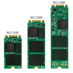 SSD M.2 SATA III 256 GB NGFF 2242 2260 2280 für Laptop und PC