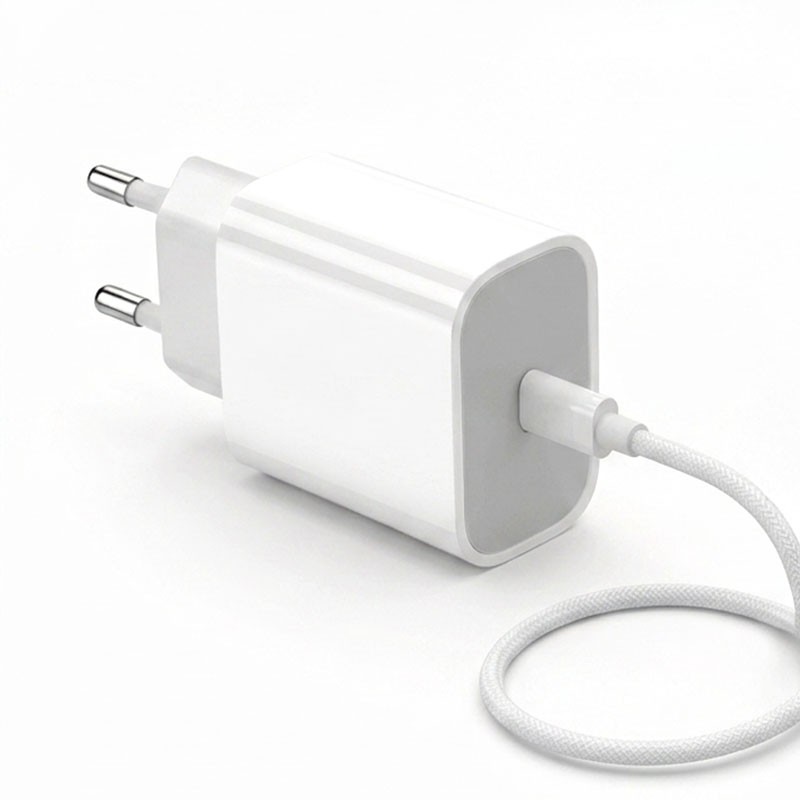 USB-C PD 20W Ladegerät + 1 m geflochtenes USB-C-auf-USB-C-Kabel