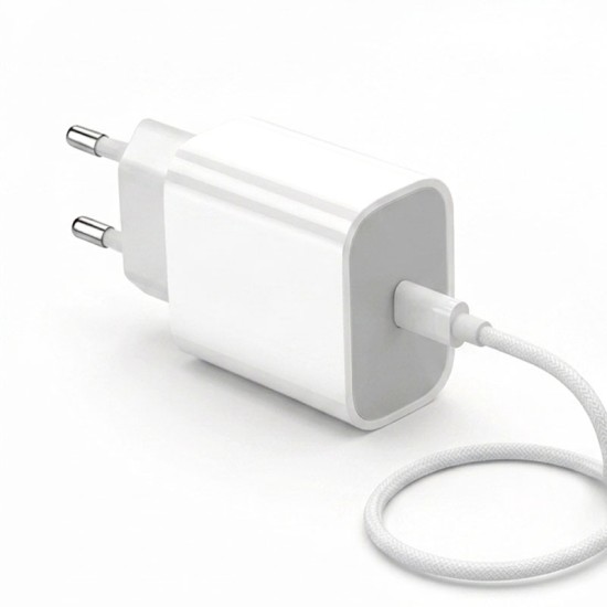 USB-C PD 20W Ladegerät + 1 m geflochtenes USB-C-auf-USB-C-Kabel