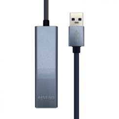Aisens A106-0401 USB 3.0 auf Gigabit-Ethernet + 3xUSB-Hub
