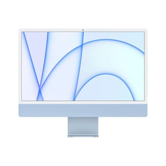 Apple iMac 24" M1 16GB 512GB 4,5K Farbe Blau + Tastatur und Maus