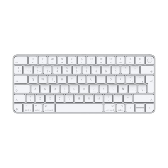 Apple Magic Keyboard A2449 Englisch UK Touch ID Silber