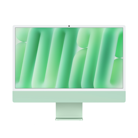 Apple iMac 24" M1 16GB 512GB 4,5K Farbe Grün + Englische Tastatur (UK) und Maus