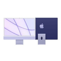 Apple iMac 24" M1 16GB 512GB 4,5K Farbe Lila + Englische Tastatur (UK) und Maus