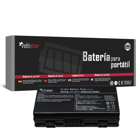 BATTERIE FÜR PACKARD BELL EASYNOTE mx52 | Asus X51 Serie und T12, T12C, T12Er, T12Fg