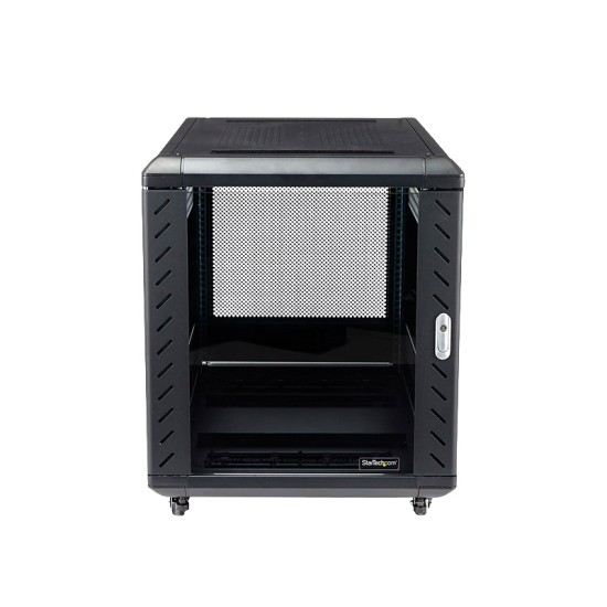 StarTech geschlossener Rackschrank 12U 36" Schwarz
