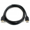 HDMI-Kabel v1.4 Stecker - Stecker 1M, Schwarz