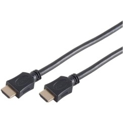 HDMI-Kabel V1.4 Stecker - Stecker 1,50m, Schwarz