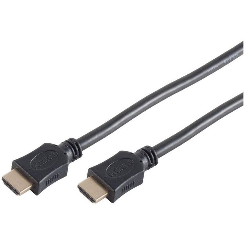 HDMI-Kabel v1.4 Stecker - Stecker 3m, Schwarz