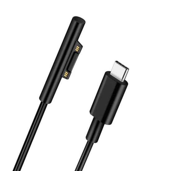 USB-C-Kabel 1,5M für Microsoft Surface Pro 3/4/5/6, Surface Laptop/Laptop 2/Go/Studio USB-C, Neu