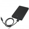 2.5'' USB 2.0 Festplattengehäuse Festplattenadaptergehäuse für 7mm HDD SSD SATA I/II/III und 7mm SSD SATA I/II/III 9.5mm