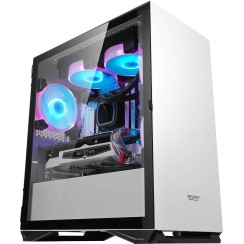 DESKTOP GAMING GEHÄUSE DARKFLASH DLM22 WEISS FARBE M-ATX ITX