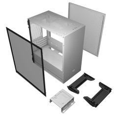DESKTOP GAMING GEHÄUSE DARKFLASH DLM22 WEISS FARBE M-ATX ITX
