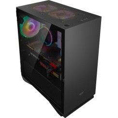 GAMING DESKTOP GEHÄUSE DARKFLASH DLM22 SCHWARZ FARBE M-ATX ITX
