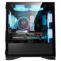 GAMING DESKTOP GEHÄUSE DARKFLASH DLM22 SCHWARZ FARBE M-ATX ITX