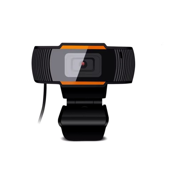 Webcam Webcam HD 720P mit Mikrofon, USB, Schwarz, Neu