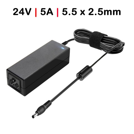 24V 5.0A 120W LADEGERÄT 5.5mm*2.5mm