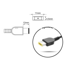 Ladegerät für Lenovo 20v 11.5a 230W Square 11.0x4.5 pin - Yoga