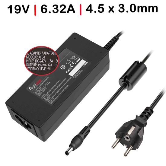 ASUS GAMING LAPTOP Lader 19V 6.32A 120W 4.5 x 3.0MM