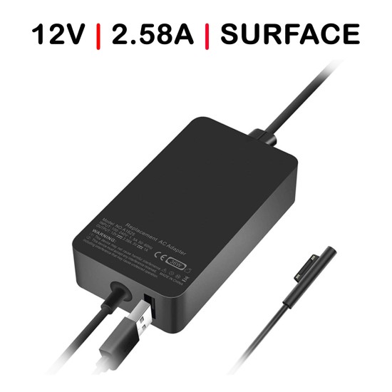 MICROSOFT SURFACE PRO 3 LAPTOP LADEGERÄT MIT ZUSÄTZLICHEM USB