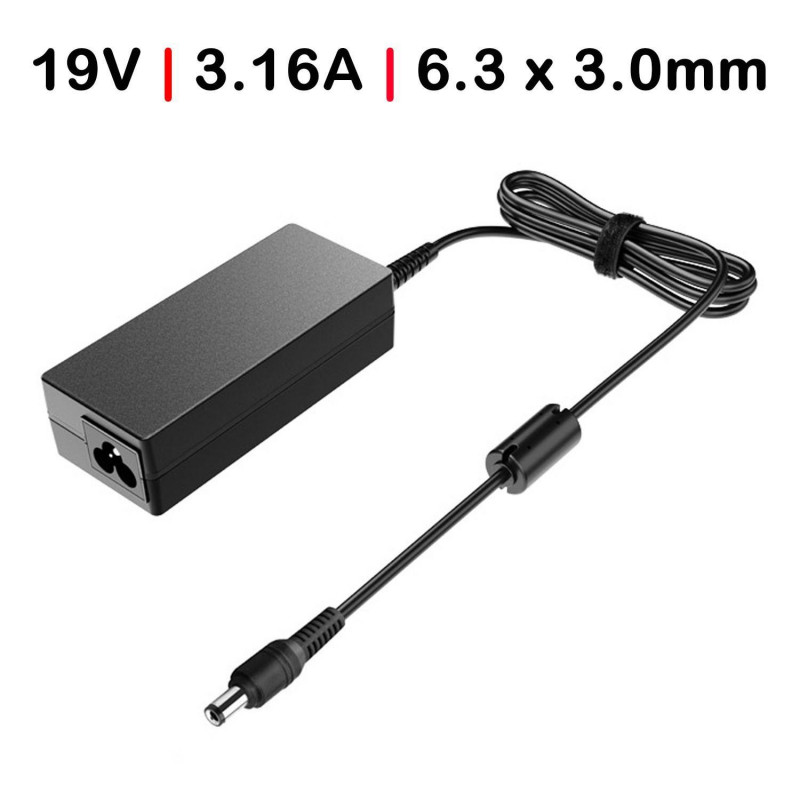 TOSHIBA SATELLITE 1000 1005 1600 1605 19V 3.16A 6.3 X 3.0MM 60W NOTEBOOK LADEGERÄT FÜR TOSHIBA SATELLITE 1000 1005 1600 1605 19V