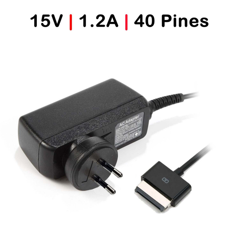 ASUS TABLET LADEGERÄT TRASNFORMER PAD TF300 TF300T TF300T TF300 15V 1.2A 18W 40 PINS