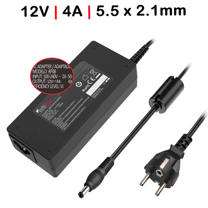12V 4A 48W TFT-MONITOR LADEGERÄT