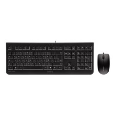 Cherry DC 2000 USB Tastatur + Maus DC 2000 USB, Schwarz, Neu