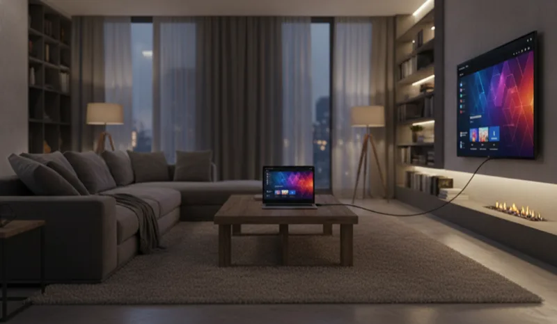 Laptop mit dem Fernseher verbinden: Die komplette Anleitung (mit und ohne Kabel)